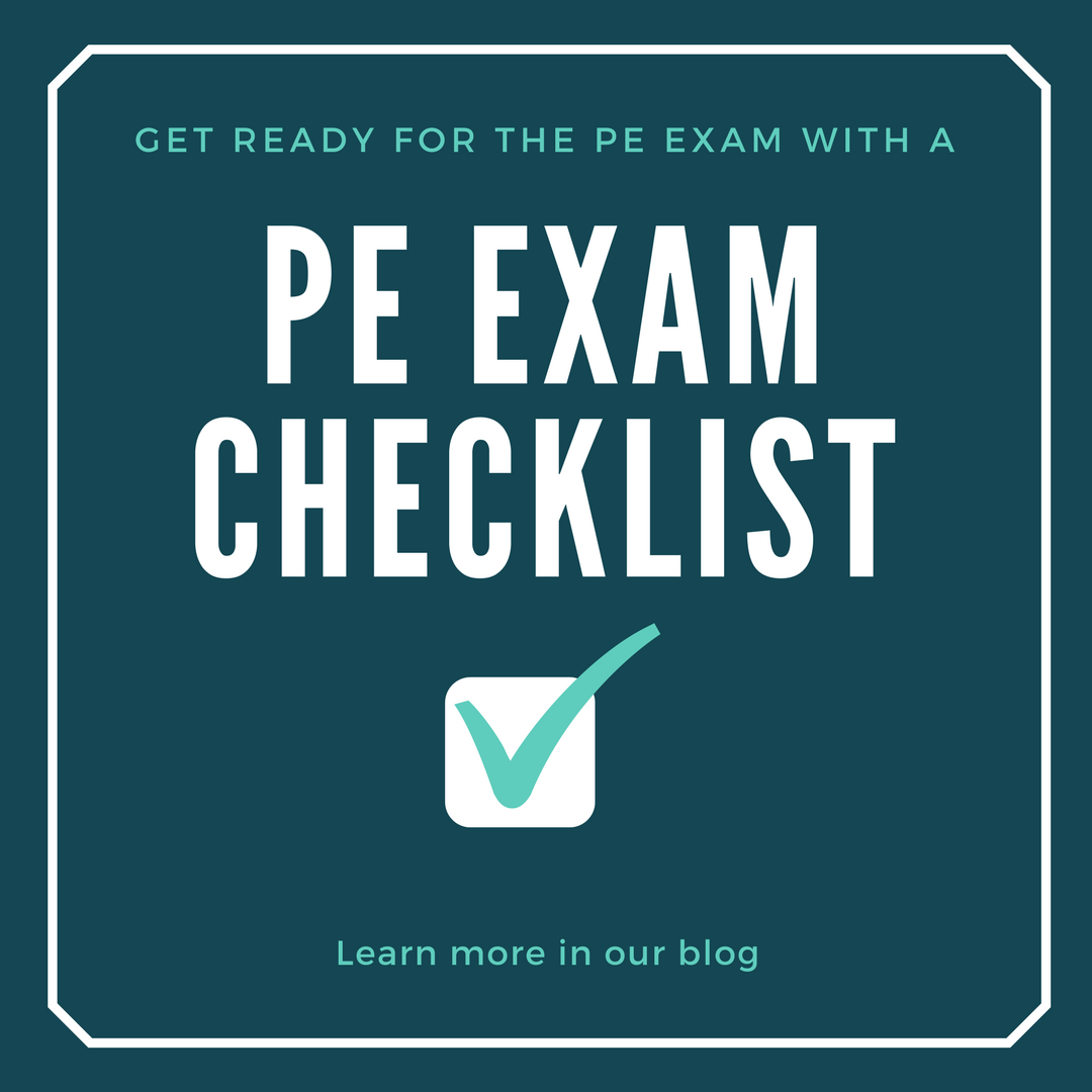 PE Exam Preparation Checklist | NJSPE | Trenton, NJ