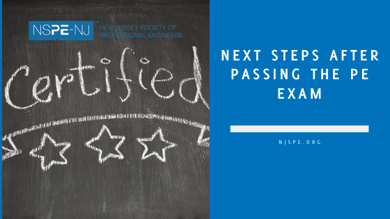 Next Steps After Passing the PE Exam