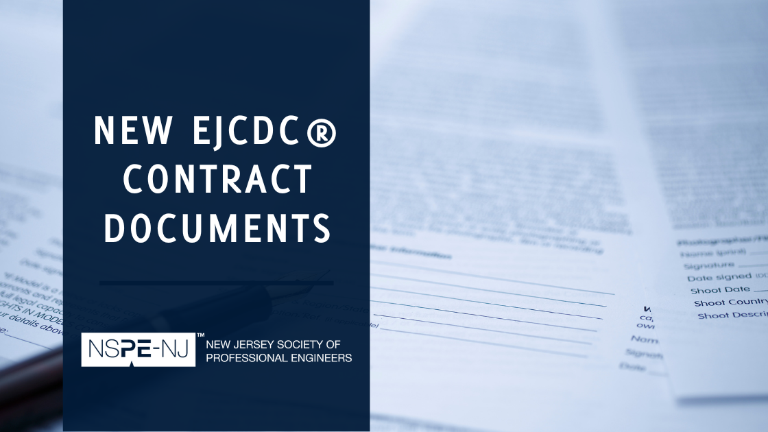 New EJCDC® Contract Documents